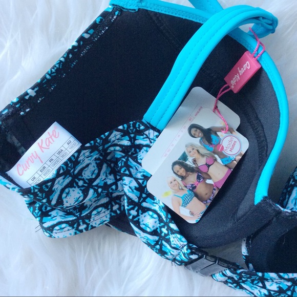 BNWT CURVY KATE CocoLoco Bikini Top - Picture 3 of 6